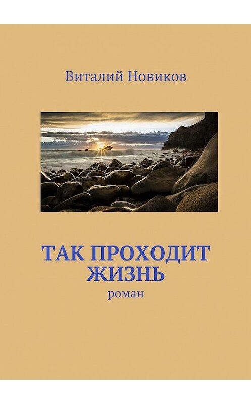 Обложка книги «Так проходит жизнь. роман» автора Виталия Новикова. ISBN 9785447489823.
