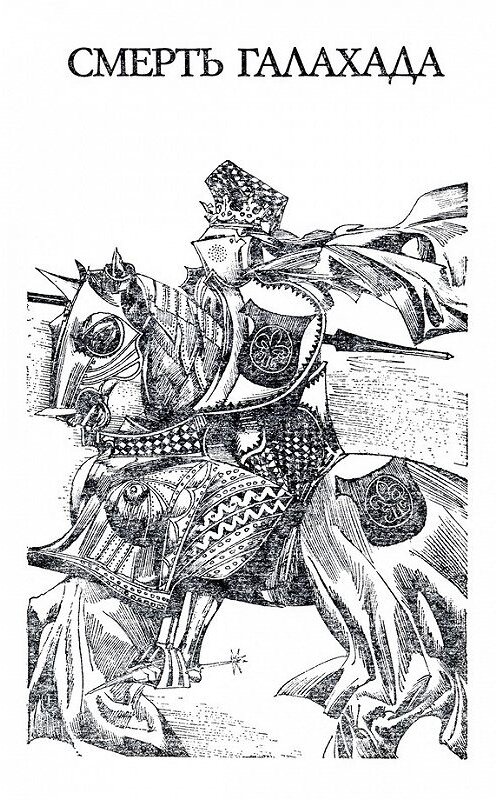 Обложка книги «Смерть Галахада» автора Сергея Сухинова.