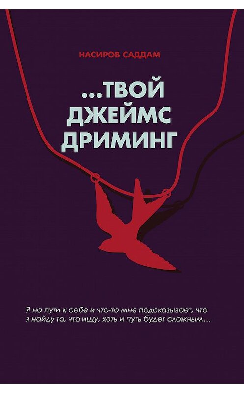 Обложка книги «…Твой Джеймс Дриминг» автора Саддама Насирова издание 2020 года. ISBN 9785449106476.