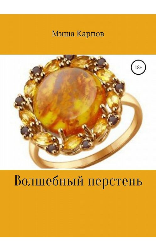Обложка книги «Волшебный перстень» автора Миши Карпова издание 2019 года.