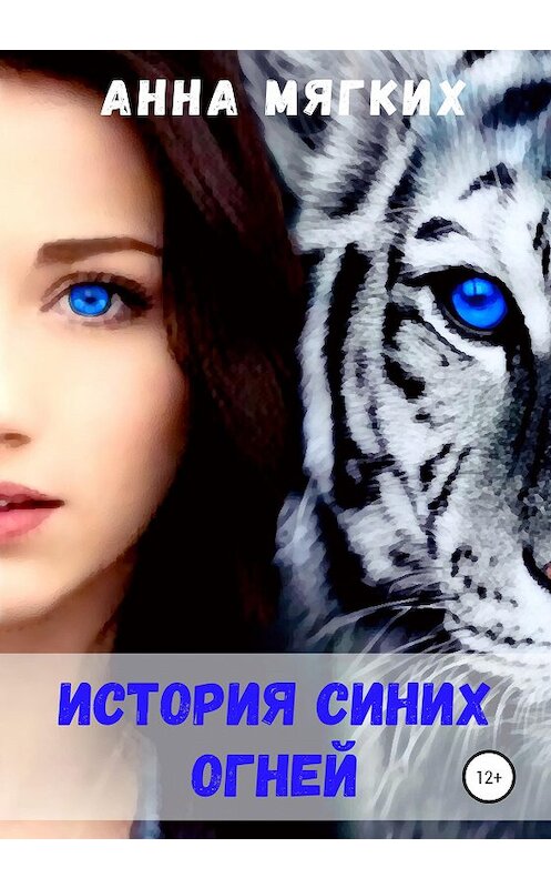 Обложка книги «История Синих Огней» автора Анны Мягких издание 2020 года. ISBN 9785532996335.