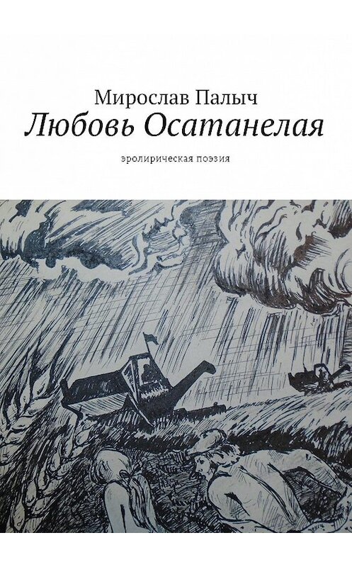 Обложка книги «Любовь осатанелая. Эролирическая поэзия» автора Мирослава Палыча. ISBN 9785448597107.