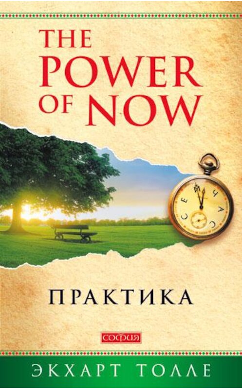 Обложка книги «The Power of Now. Практика» автора Экхарт Толле издание 2015 года. ISBN 9785906686336.
