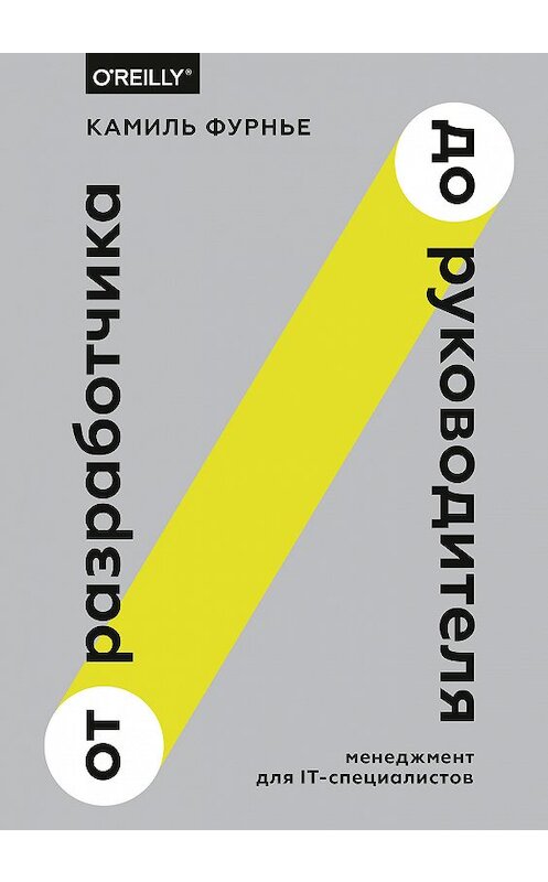 Обложка книги «От разработчика до руководителя» автора Камиль Фурнье издание 2018 года. ISBN 9785001173199.