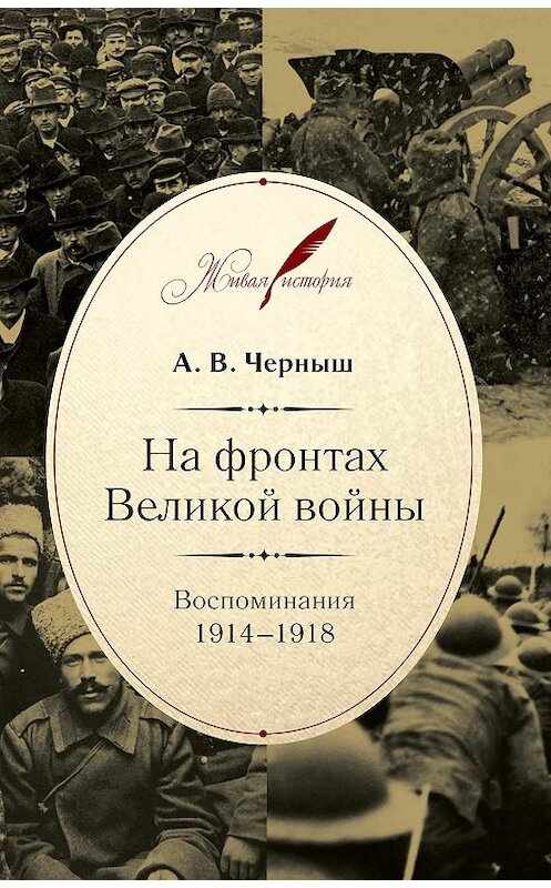 Обложка книги «На фронтах Великой войны. Воспоминания. 1914–1918» автора Андрея Черныша издание 2014 года. ISBN 9785995004523.