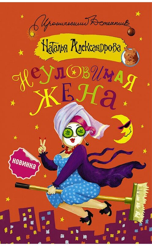 Обложка книги «Неуловимая жена» автора Натальи Александровы издание 2016 года. ISBN 9785170915248.