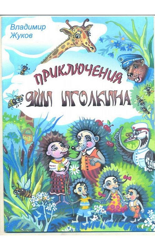 Обложка книги «Приключения Яши Иголкина» автора Владимира Жукова издание 2018 года.