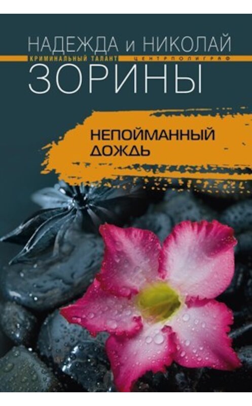 Обложка книги «Непойманный дождь» автора  издание 2009 года. ISBN 9785952444461.