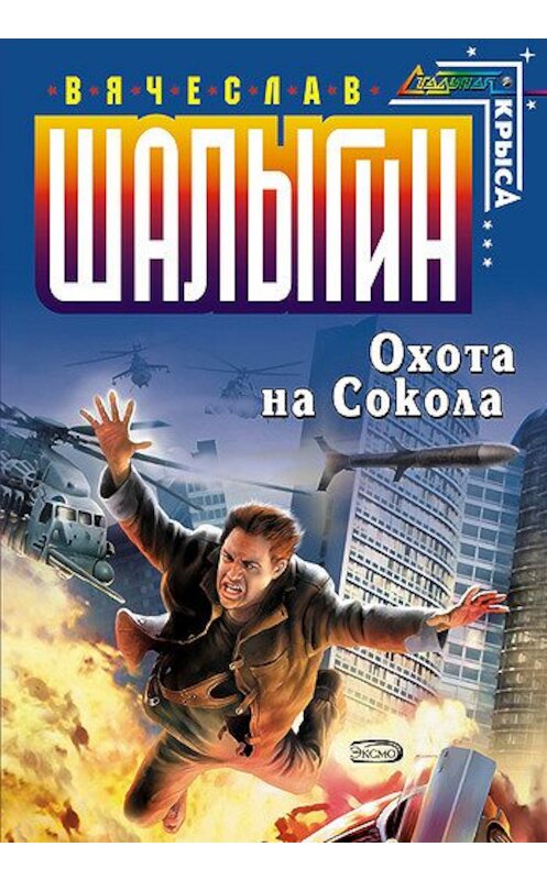 Обложка книги «Охота на Сокола» автора Вячеслава Шалыгина издание 2005 года. ISBN 5699106871.