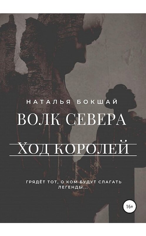 Обложка книги «Волк Севера. Ход королей» автора Натальи Бокшая издание 2020 года.