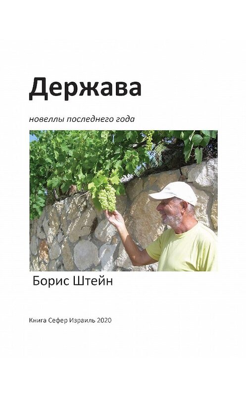 Обложка книги «Держава. Новеллы последнего года» автора Бориса Штейна. ISBN 9657288601.