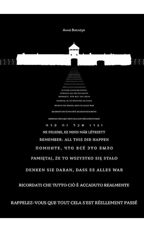 Обложка книги «Помните, что всё это было» автора Анны Вислоух. ISBN 9785449078513.