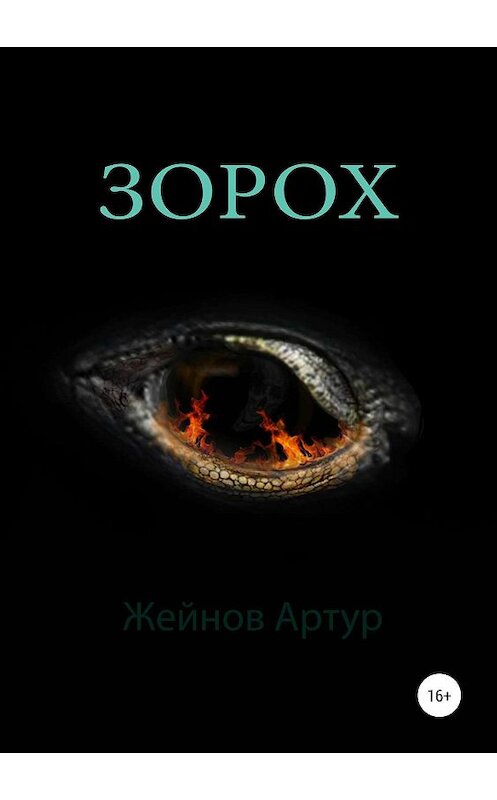 Обложка книги «Зорох» автора Артура Жейнова издание 2019 года.