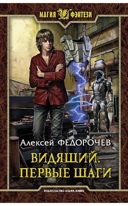 Обложка книги «Видящий. Первые шаги» автора Алексея Федорочева издание 2017 года. ISBN 9785992223897.