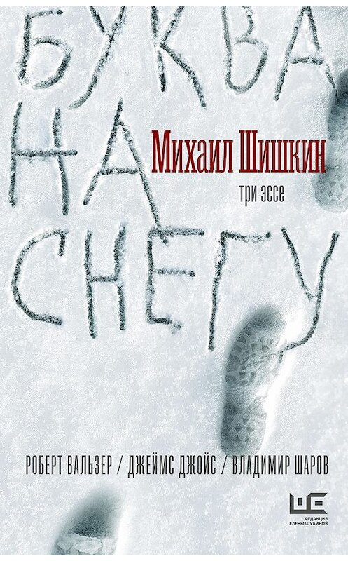 Обложка книги «Буква на снегу» автора Михаила Шишкина. ISBN 9785171161804.