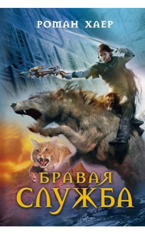 Обложка книги «Бравая служба» автора Романа Хаера издание 2010 года. ISBN 9785227021922.