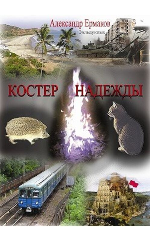 Обложка книги «Костер надежды» автора Александра Ермакова Зильдукпыха.