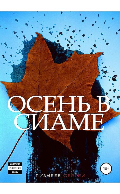 Обложка книги «Осень в Сиаме» автора Сергея Пузырева издание 2020 года.