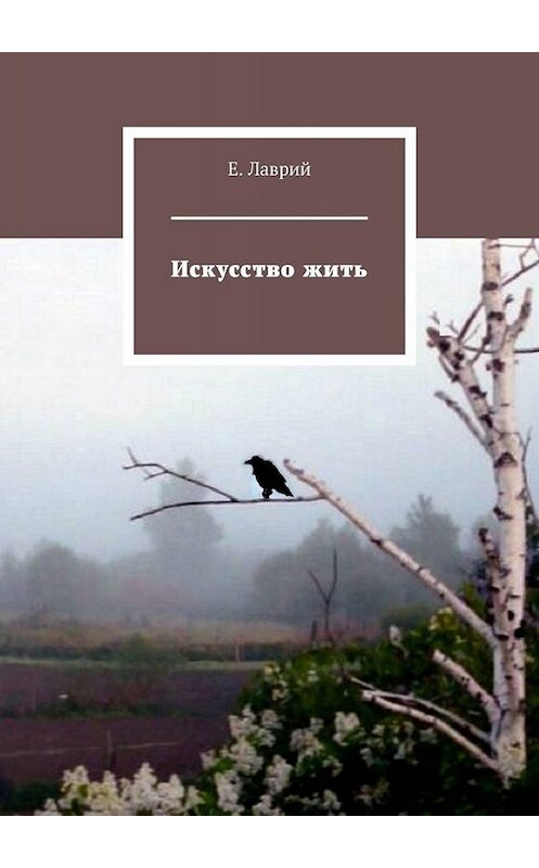 Обложка книги «Искусство жить» автора Е. Лаврия. ISBN 9785005027450.