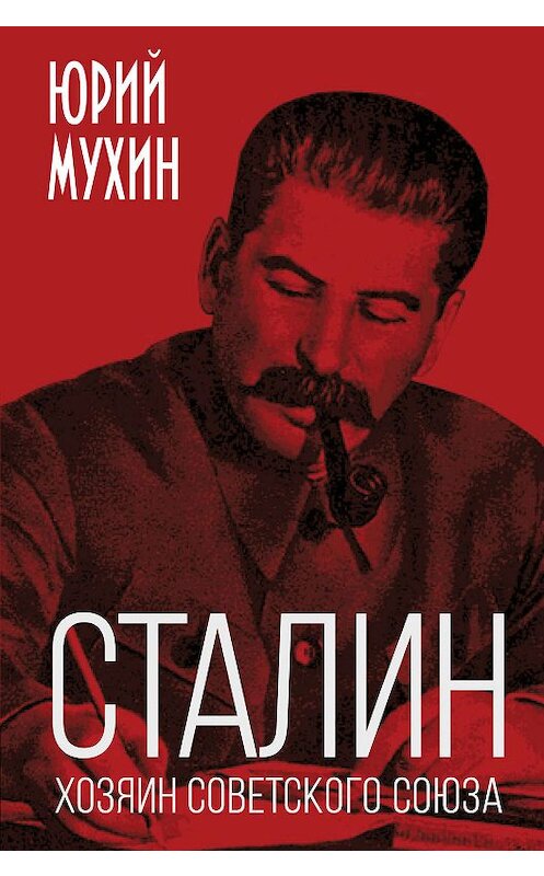 Обложка книги «Сталин – хозяин Советского Союза» автора Юрия Мухина издание 2019 года. ISBN 9785907024908.