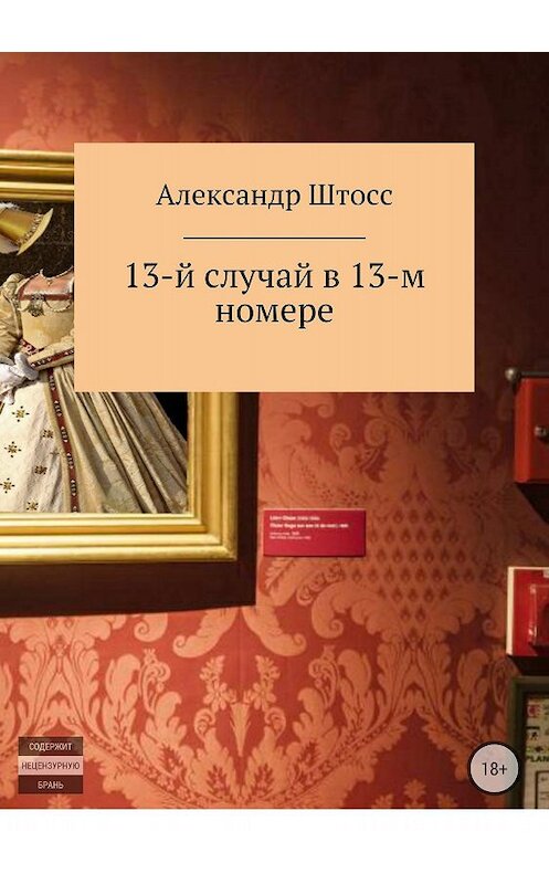 Обложка книги «13-й случай в 13-ом номере» автора Александра Виноградова издание 2018 года.