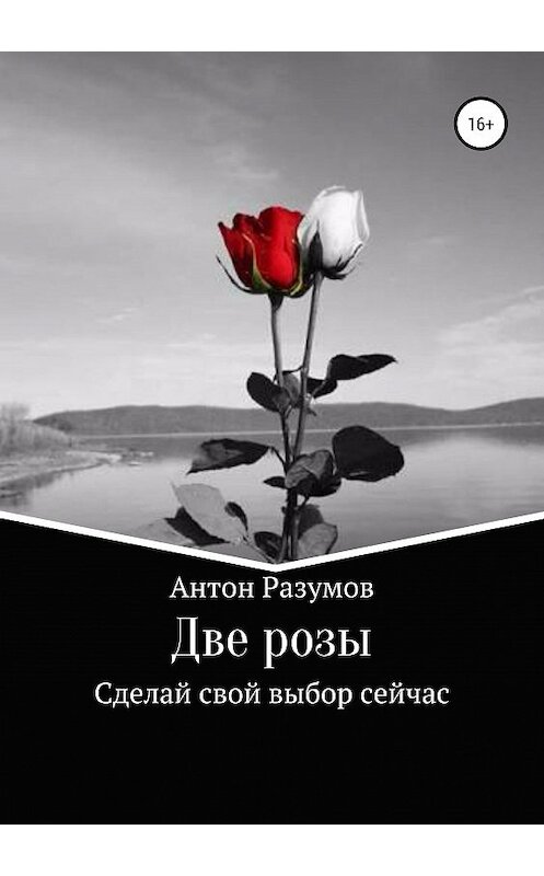 Обложка книги «Две розы» автора Антона Разумова издание 2019 года.