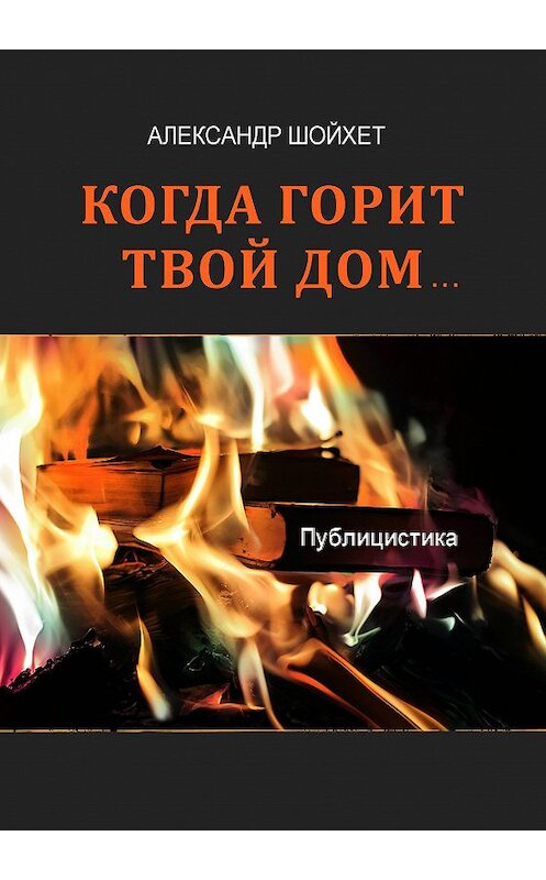 Обложка книги «Когда горит твой дом… (сборник)» автора Александра Шойхета издание 2016 года. ISBN 9785000392393.