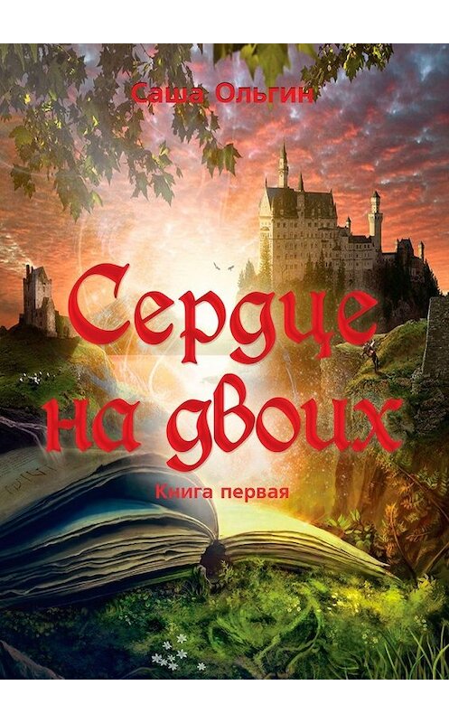 Обложка книги «Сердце на двоих. Книга первая» автора Саши Ольгина. ISBN 9785449629241.