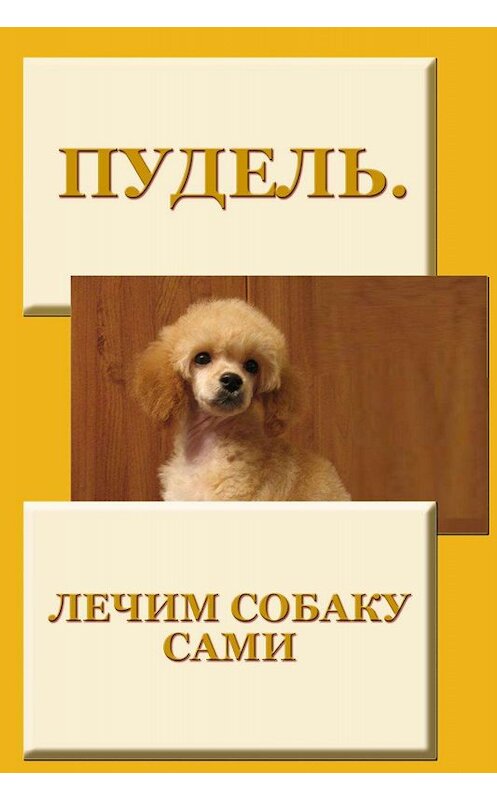 Обложка книги «Пудель. Лечим собаку сами» автора Ильи Мельникова.