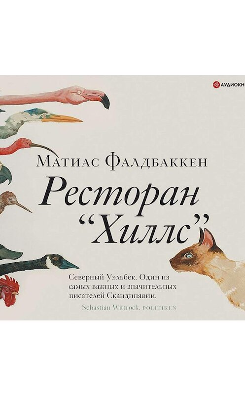 Обложка аудиокниги «Ресторан «Хиллс»» автора Матиаса Фалдбаккена.