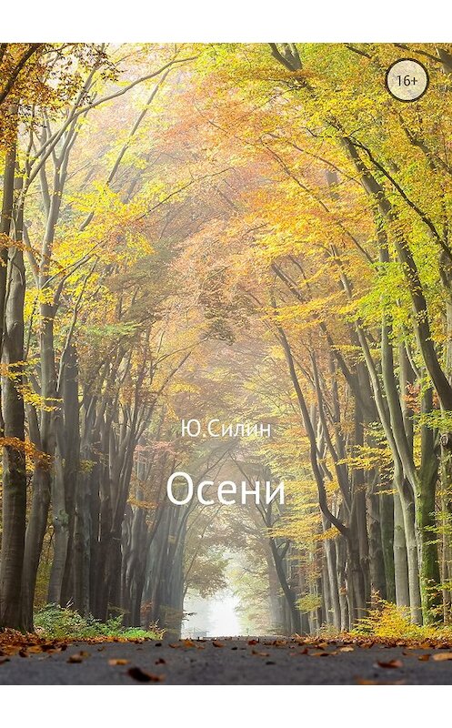 Обложка книги «Осени» автора Ю. Силина издание 2018 года.