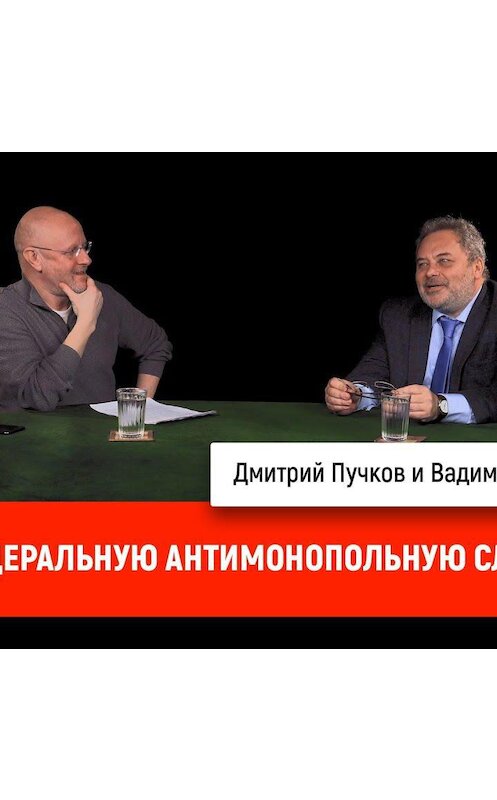 Обложка аудиокниги «Вадим Владимиров - руководитель УФАС по СПб» автора Дмитрия Пучкова.