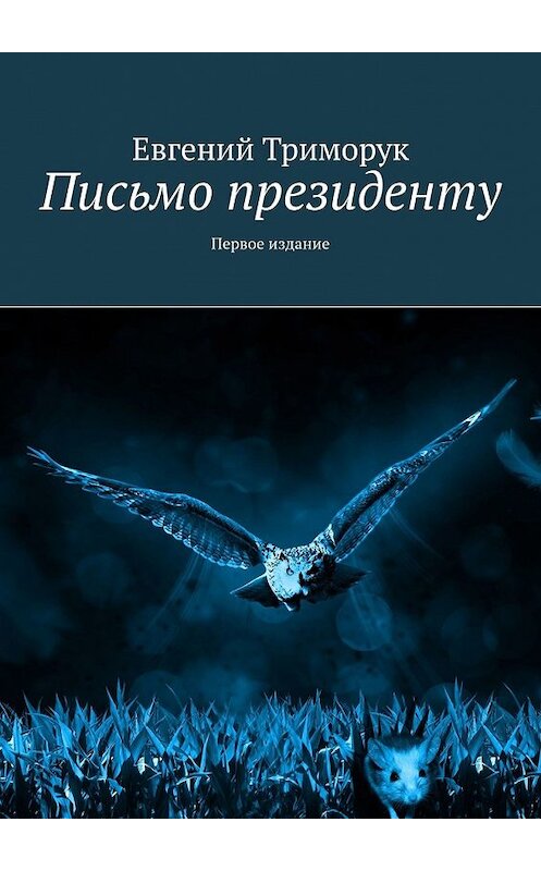 Обложка книги «Письмо президенту. Первое издание» автора Евгеного Триморука. ISBN 9785449374042.