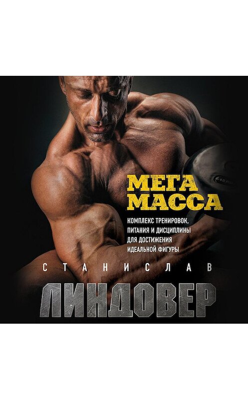 Обложка аудиокниги «МегаМасса. Комплекс тренировок, питания и дисциплины для достижения идеальной фигуры» автора Станислава Линдовера.