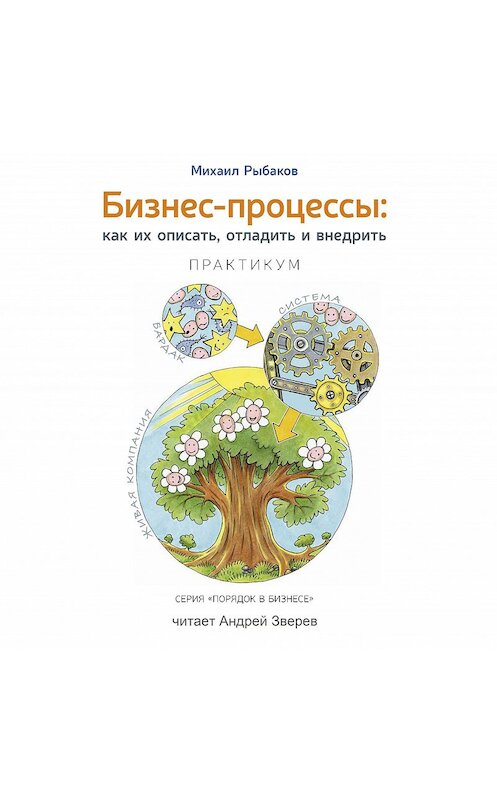 Обложка аудиокниги «Бизнес-процессы. Как их описать, отладить и внедрить. Практикум» автора Михаила Рыбакова.