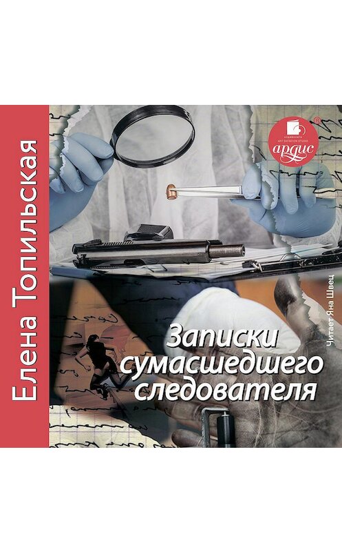 Обложка аудиокниги «Записки сумасшедшего следователя» автора Елены Топильская.