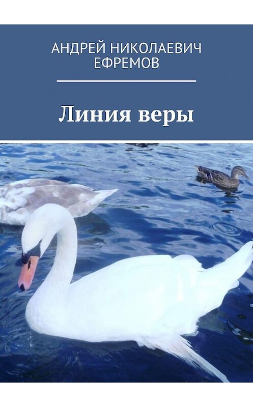 Обложка книги «Линия веры» автора Андрея Ефремова. ISBN 9785447440527.