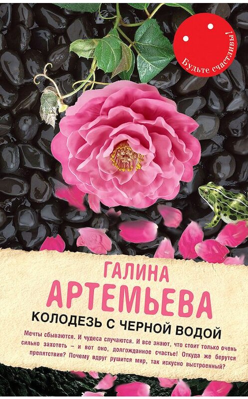 Обложка книги «Колодезь с черной водой» автора Галиной Артемьевы издание 2013 года. ISBN 9785699682959.