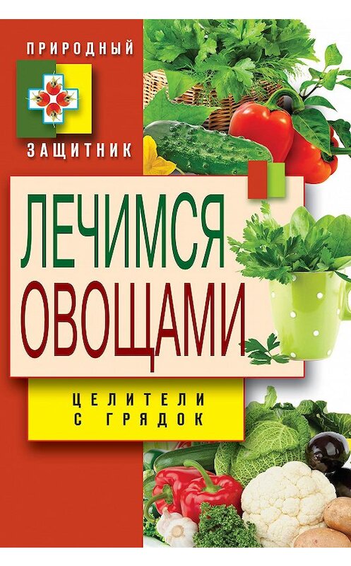 Обложка книги «Лечимся овощами. Целители с грядок» автора Дарьи Нестеровы издание 2015 года. ISBN 9785386083632.