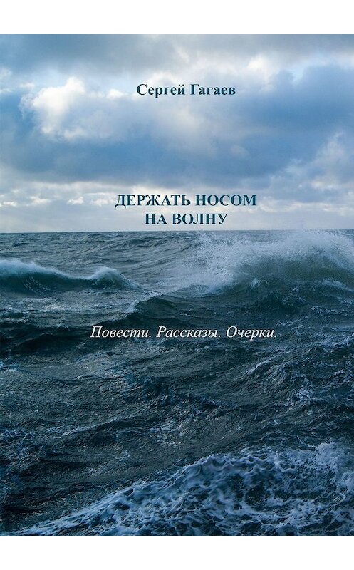 Обложка книги «Держать носом на волну» автора Сергея Гагаева. ISBN 9785449604231.