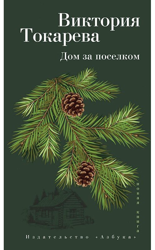 Обложка книги «Дом за поселком (сборник)» автора Виктории Токаревы издание 2018 года. ISBN 9785389157842.