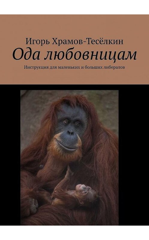 Обложка книги «Ода любовницам. Инструкция для маленьких и больших либералов» автора Игоря Храмов-Тесёлкина. ISBN 9785449693907.