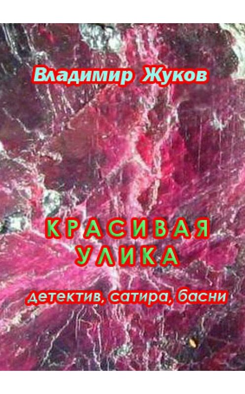 Обложка книги «Красивая улика» автора Владимира Жукова издание 2018 года.