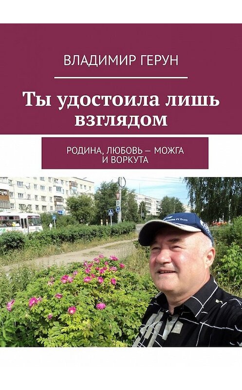 Обложка книги «Ты удостоила лишь взглядом. Родина, любовь – Можга и Воркута» автора Владимира Геруна. ISBN 9785449364661.