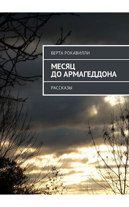 Обложка книги «Месяц до Армагеддона. Рассказы» автора Берти Рокавилли. ISBN 9785447444358.