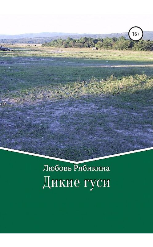 Обложка книги «Дикие гуси» автора Любовь Рябикины издание 2020 года.