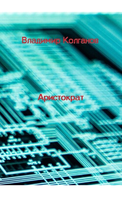 Обложка книги «Аристократ» автора Владимира Колганова. ISBN 9785449895059.