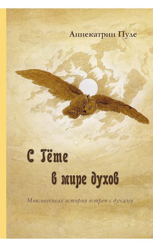 Обложка книги «C Гёте в мире духов» автора Аннекатрина Пуле издание 2016 года. ISBN 9783876674315.
