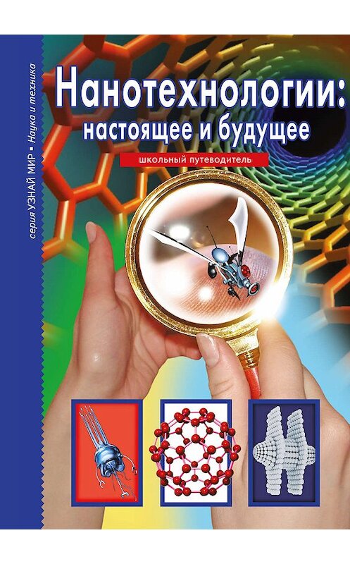 Обложка книги «Нанотехнологии: настоящее и будущее» автора Геннадия Черненки. ISBN 9785912333927.