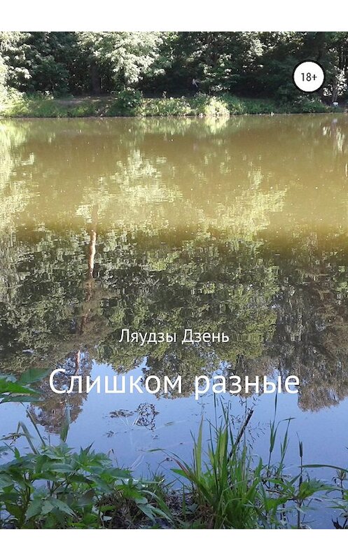 Обложка книги «Слишком разные» автора Ляудзы Дзеня издание 2020 года.